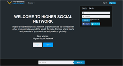 Desktop Screenshot of higher.org